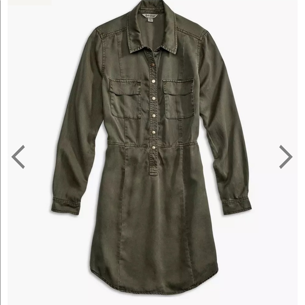 Lucky Brand Military Denim Dress